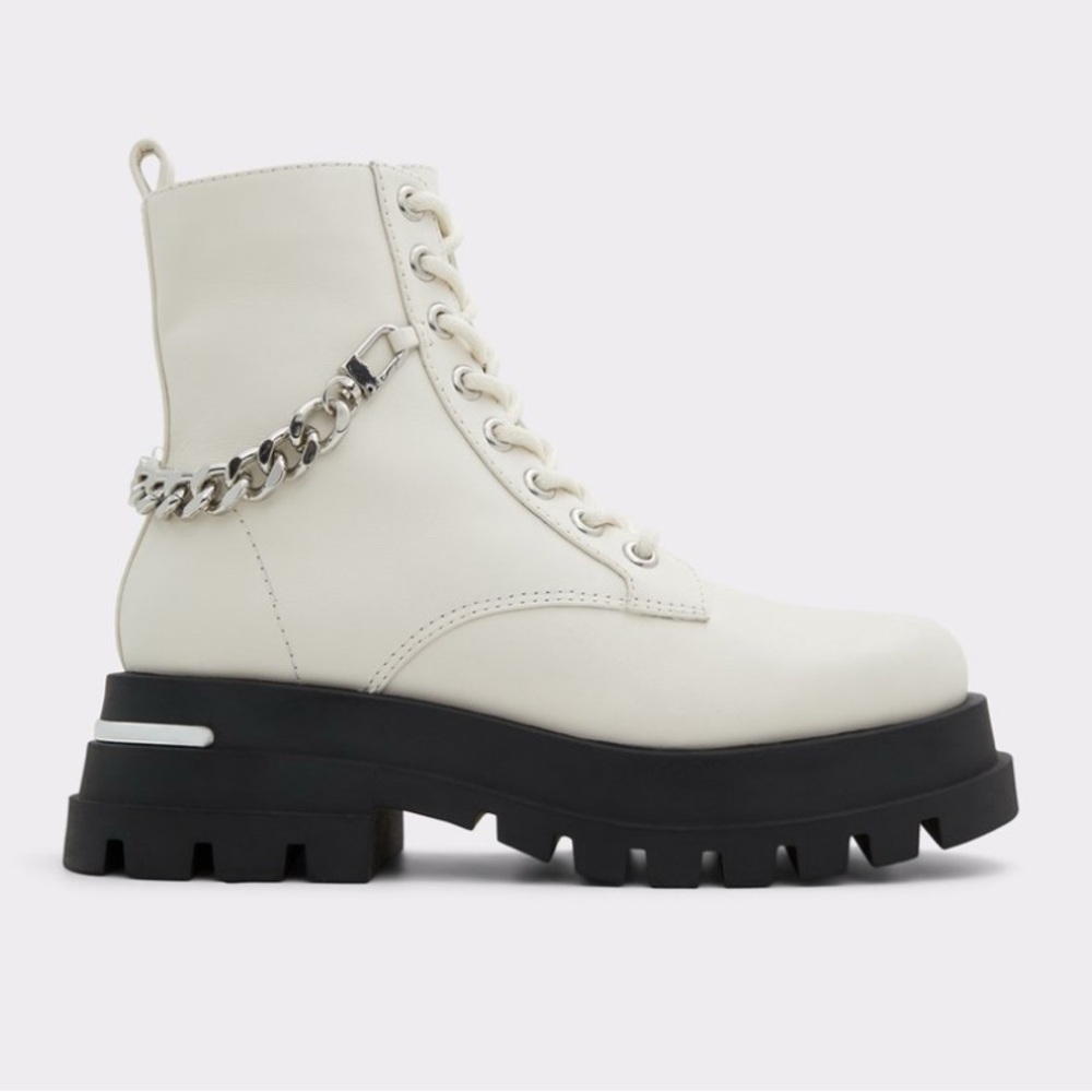 Aldo Grandeur Combat Boots Sz 8